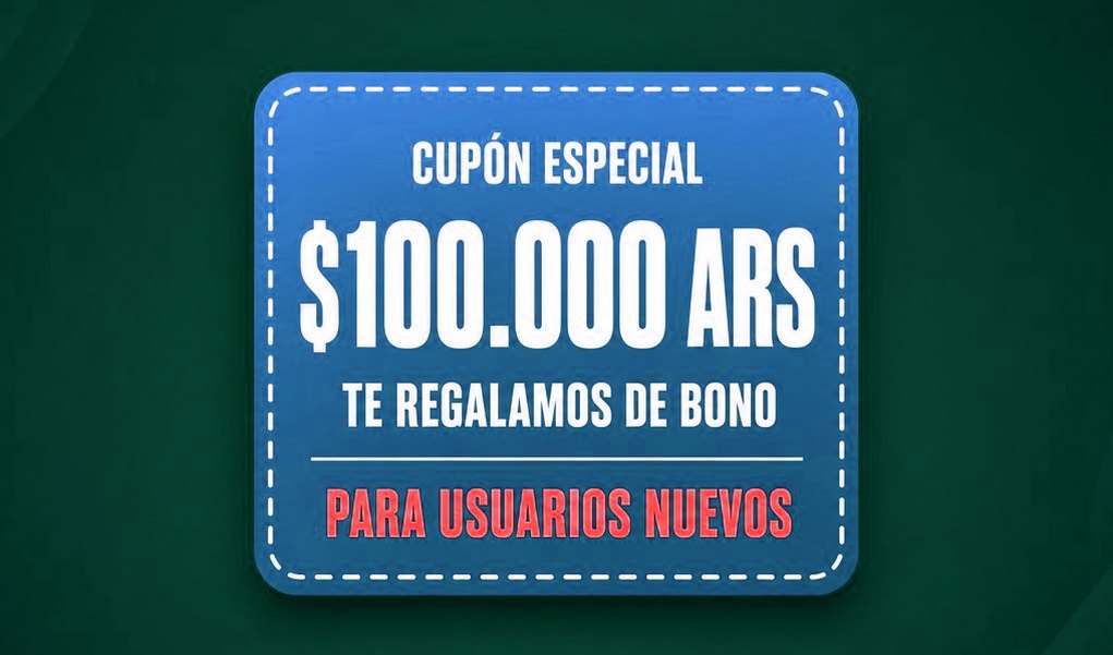 Cupón especial: $100.000 de regalo para usuarios nuevos